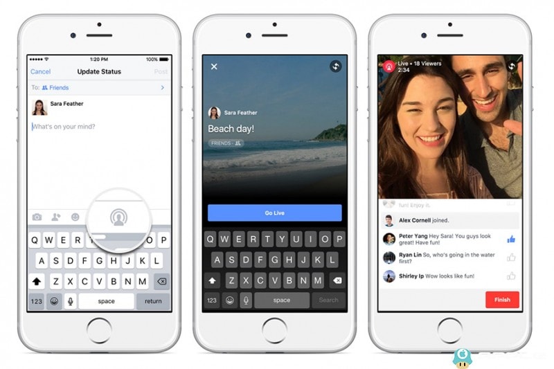 Hướng dẫn cách Live Stream trên Facebook cho người mới sử dụng 1 Hướng dẫn cách Live Stream trên Facebook cho người mới sử dụng hình 1
