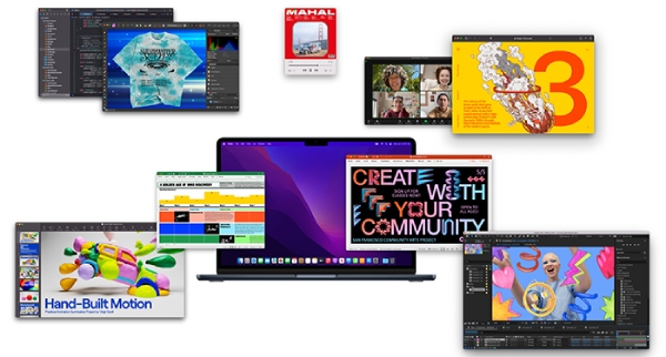 Phần mềm thiết kế trên Macbook Air M2