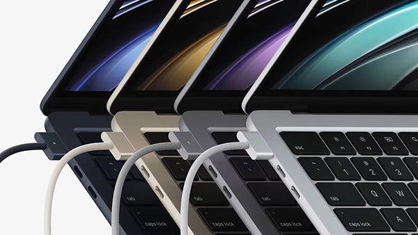 Cổng kết nối trên Macbook Air M2