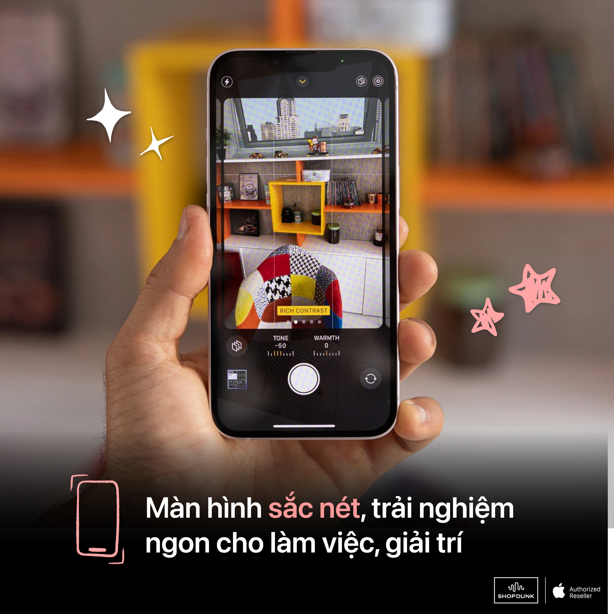 Chiếc màn hình chất như nước cất