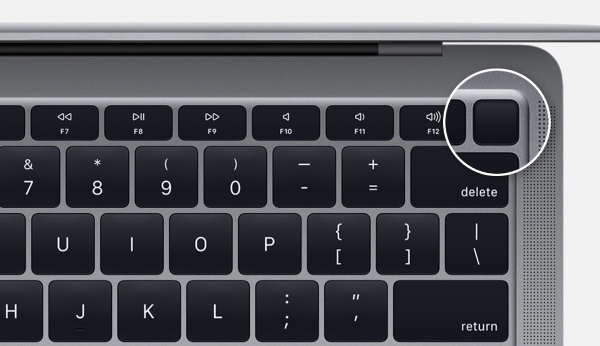 Nút nguồn Macbook M2