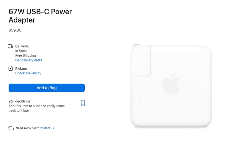 MacBook Pro M2 review chi tiết - Sản phẩm mới có đáng tiền? 4 MacBook Pro M2 có trang bị sạc 67W
