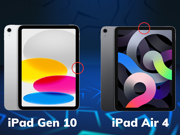 Điểm khác biệt giữa iPad Gen 10 và iPad Air 4
