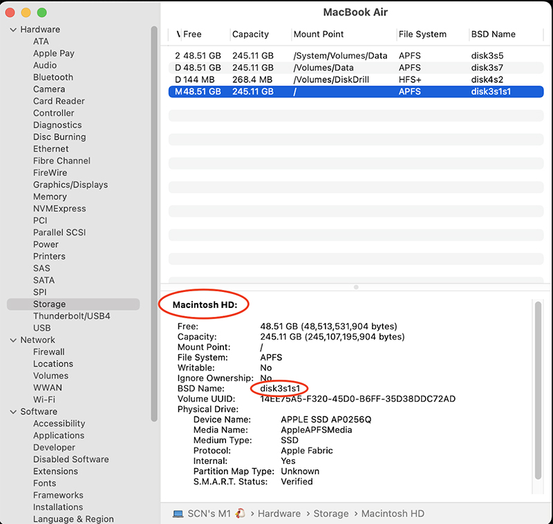 3 cách kiểm tra khấu hao SSD MacBook M2 dễ dàng nhất 3 Sử dụng smartmontools kiểm tra SSD MacBook