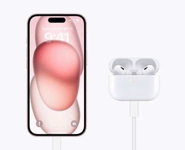 Mặc dù sở hữu cổng sạc USB-C mới song thời gian sạc của iPhone 15 vẫn ngang iPhone 14 Pro