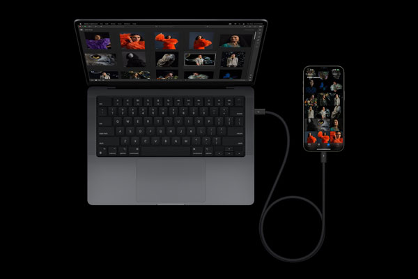 iPhone 15 Pro Max được trang bị USB-C tương thích với nhiều thiết bị hơn