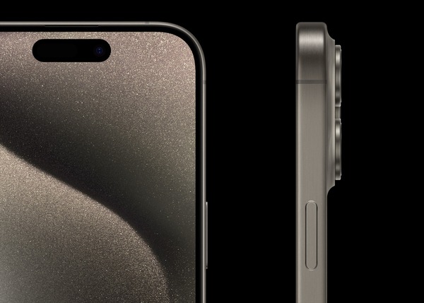 iPhone 15 Pro/Pro Max có lớp hoàn thiện nhám mờ thay vì bóng như iPhone 14 Pro