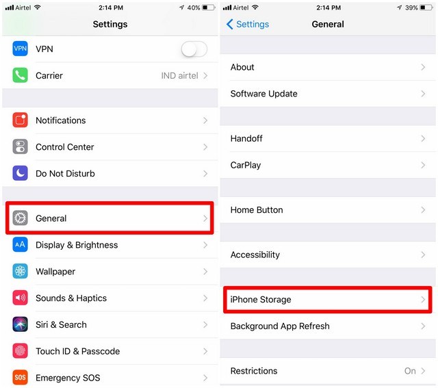 Hướng dẫn cách xóa App mà không mất dữ liệu trên iOS 11 hình 1
